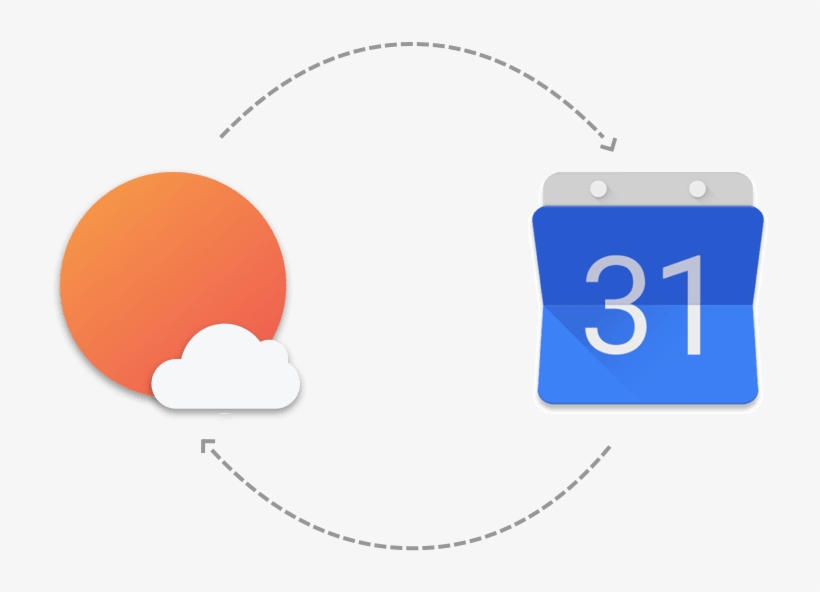 Fully Synced With Your Existing Google Calendar - Graphic Design, transparent png #9339915