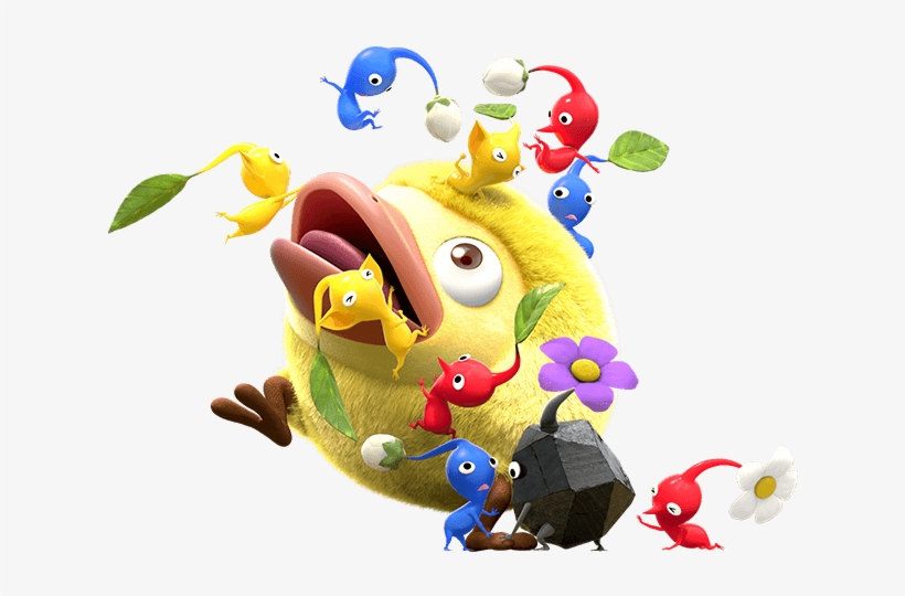 The Front Page Doesn't Really Have Anything, Just A - Pikmin Hey, transparent png #9340025