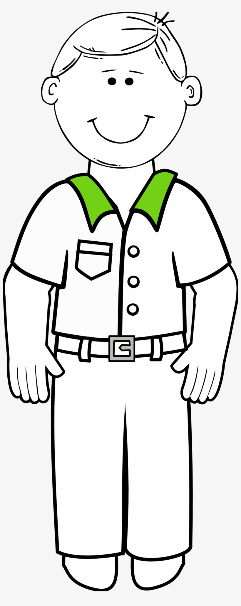 Clip Black And White Library Father Mother Son Clip - Daddy Clipart, transparent png #9340603