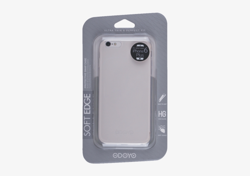 Softedge Ultra Light Case For Iphone 6 Plus / 6s Plus - Smartphone, transparent png #9340707