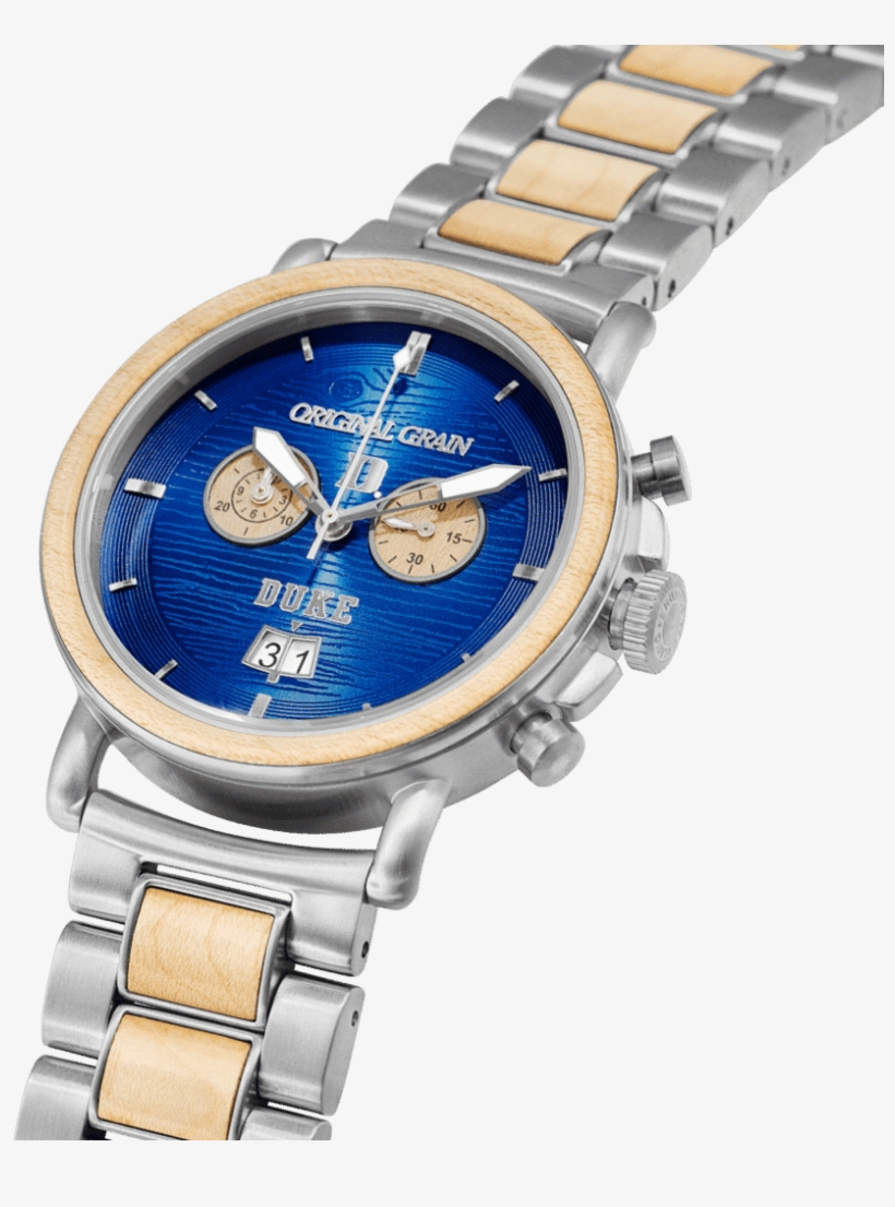 Duke University Mens Chrono 44mm - Analog Watch, transparent png #9341041