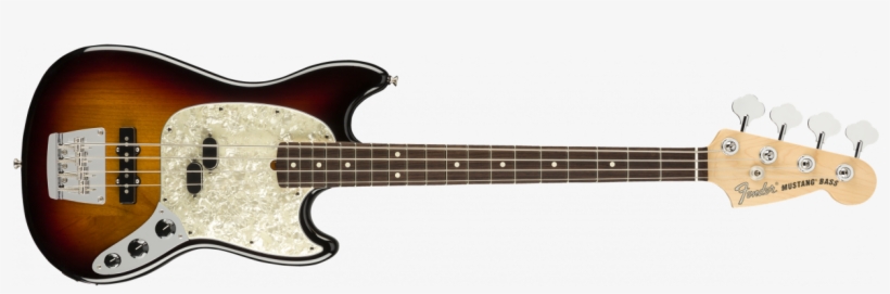 Fender American Performer Mustang Bass W/bag - Fender American Performer Mustang Bass, transparent png #9341130