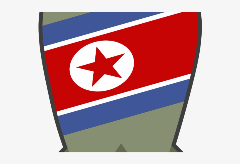South Korea Clipart Cartoon - North Korea Nuclear Clipart, transparent png #9341681