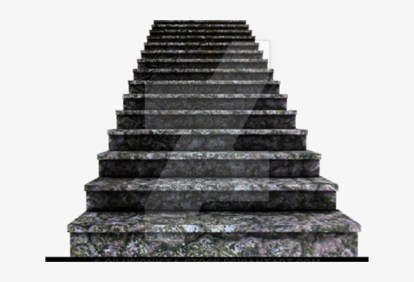 Stairs Clipart Stone Stair - Deviantart Stairs, transparent png #9341743