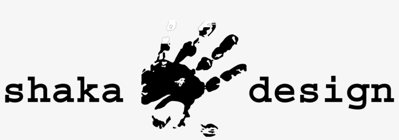 Shaka Design Logo Black And White - Audiomachine, transparent png #9342025
