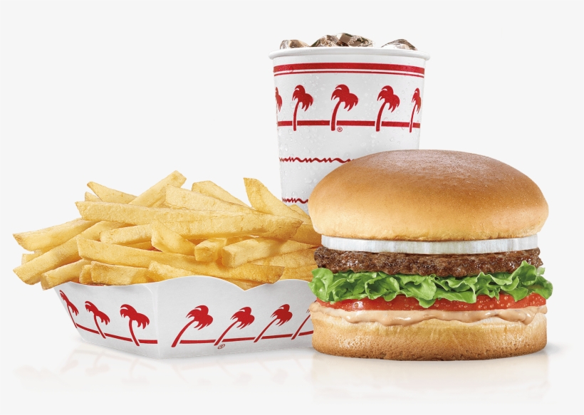 Combo - N Out Republican Burger, transparent png #9342135