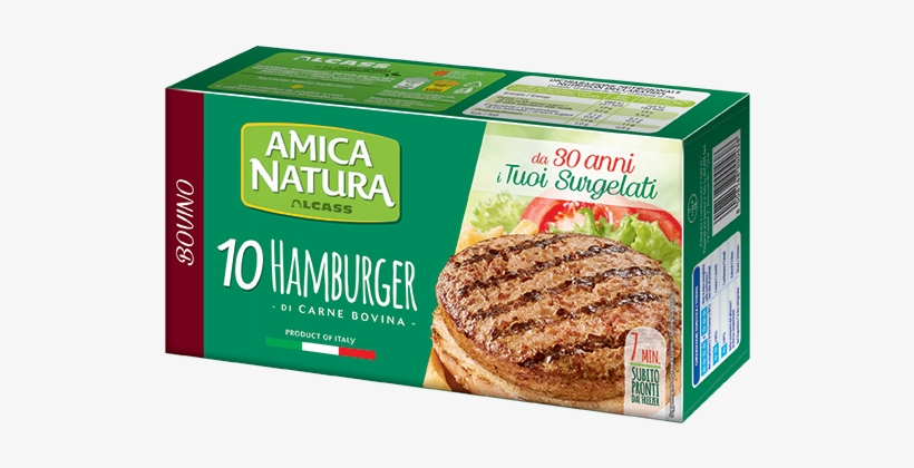 Beef Burger Amica Natura Pack 750g - Breakfast Cereal, transparent png #9342196