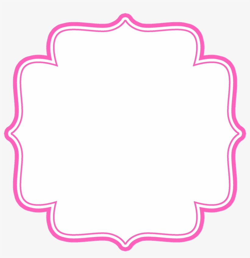 Say Hello Printable Frames, Printable Labels, Templates - Frame Label Vector Png, transparent png #9342367