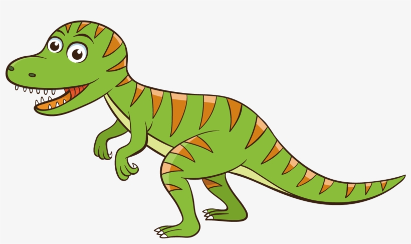 Image Library Download Tyrannosaurus Cartoon Dinosaur - Cute Tyrannosaurus Rex Cartoon, transparent png #9342628