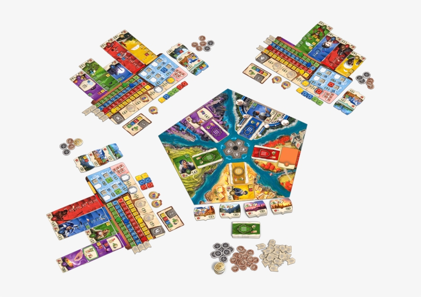 Z-man Announces Hadara, A Civilization Building Game - Hadara Board Game, transparent png #9342804