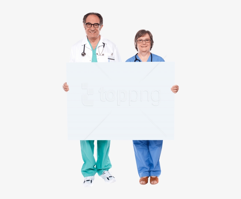 Free Png Download Doctor Holding Banner Png Images - Businessperson, transparent png #9342989