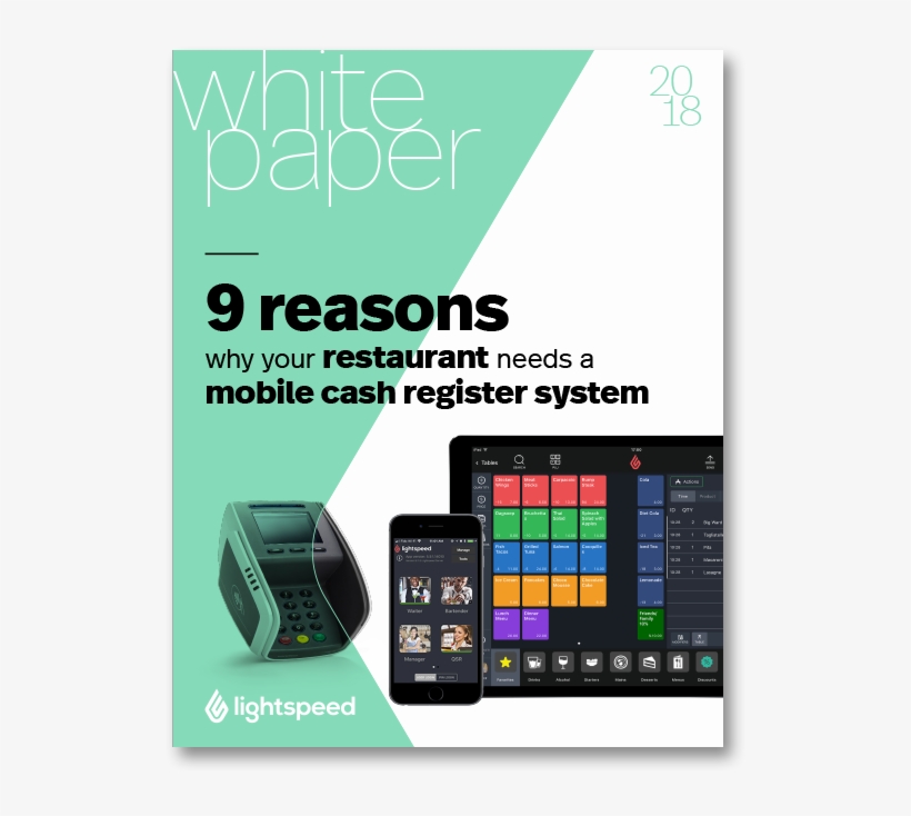 9 Reasons Why Your Restaurant Needs A Mobile Cash Register - Electronics, transparent png #9345237