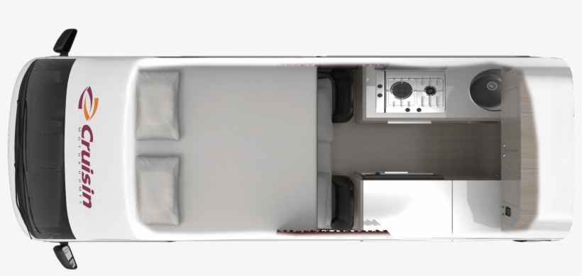 4 Berth Hi Top Campervan Cruisin Motorhomes - Planer, transparent png #9346412