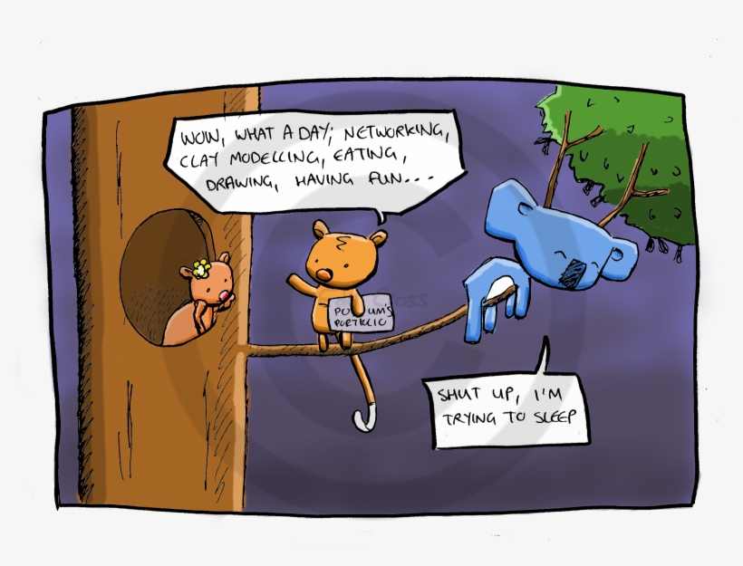 Ringo Ringtail Possum Returns Home Illustration - Cartoon, transparent png #9346449