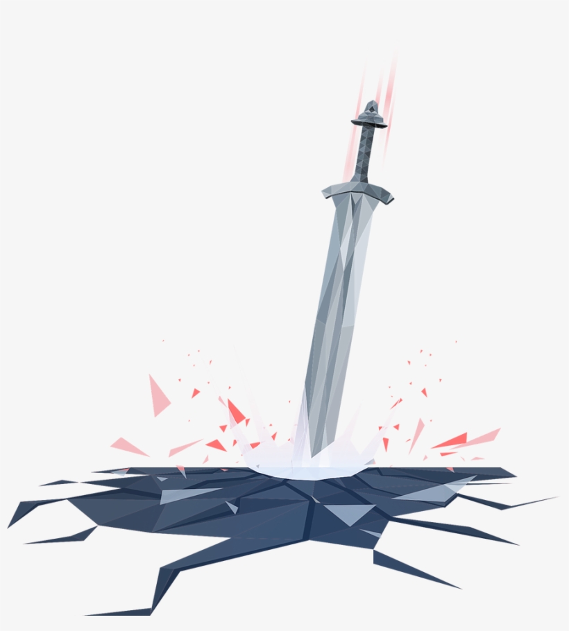 Sword Splash - Sword, transparent png #9347259