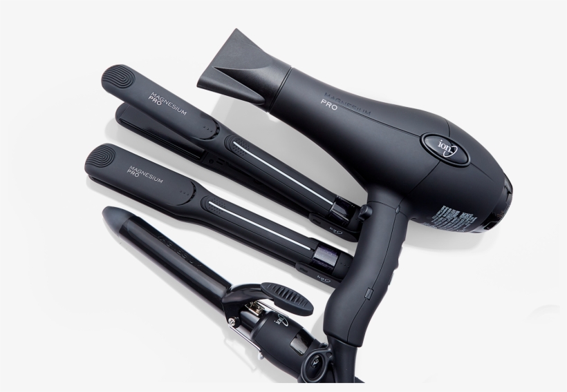 Magnesium Blow Dryer - Hair Iron, transparent png #9347517