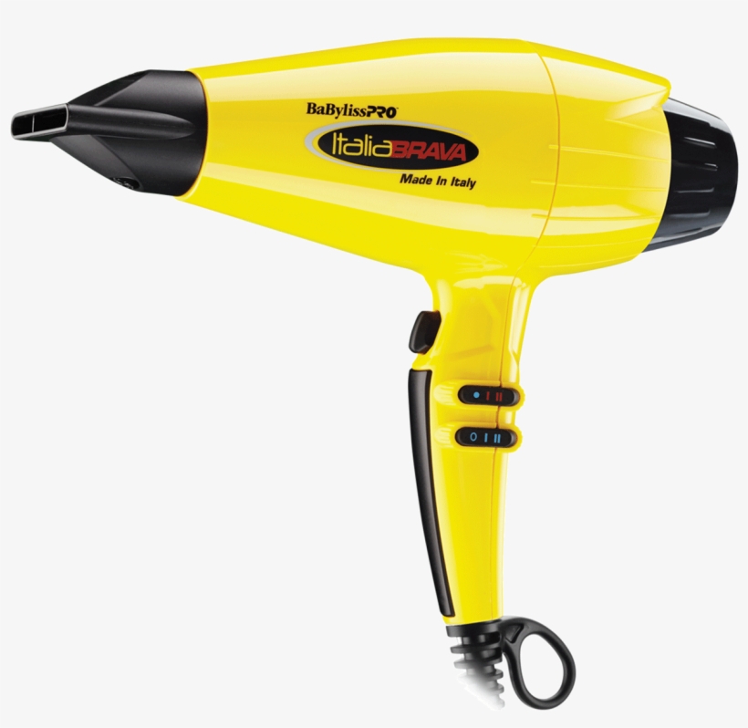 Babyliss Pro Italia Brava Dryer - Secador Babyliss Italia Brava, transparent png #9347562