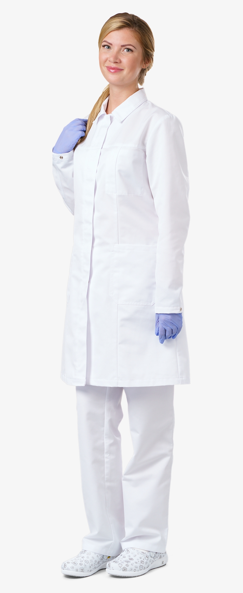 Ladies Lab Coat - Venkaiah Naidu Png, transparent png #9348422