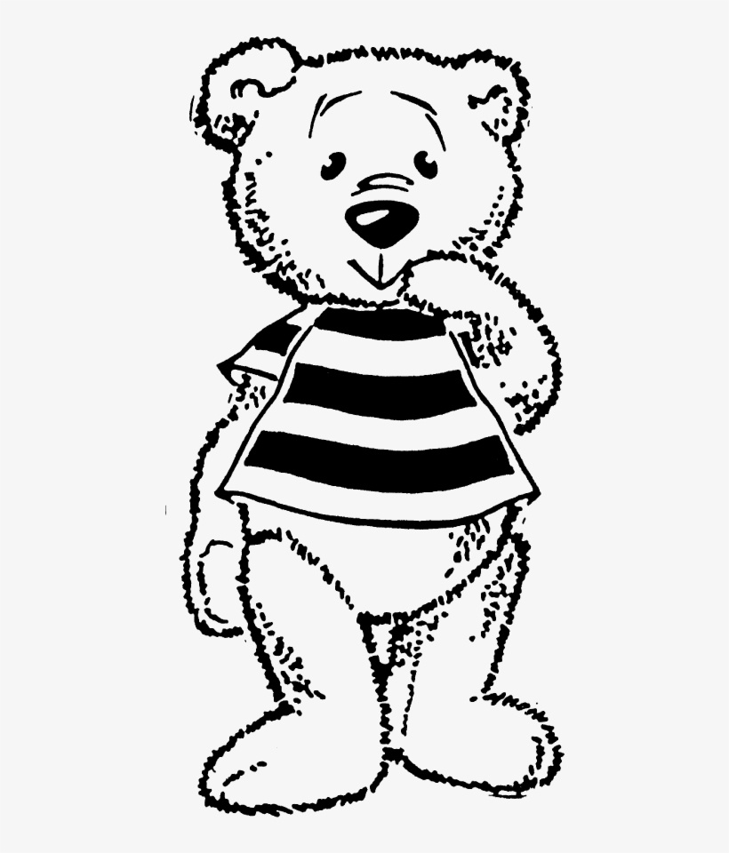 Teddy Bear Rubber Stamp, transparent png #9348478
