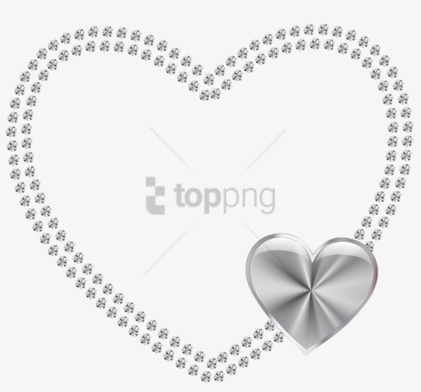 Free Png Diamond Heart Png Image With Transparent Background - Diamond Heart Png, transparent png #9348776