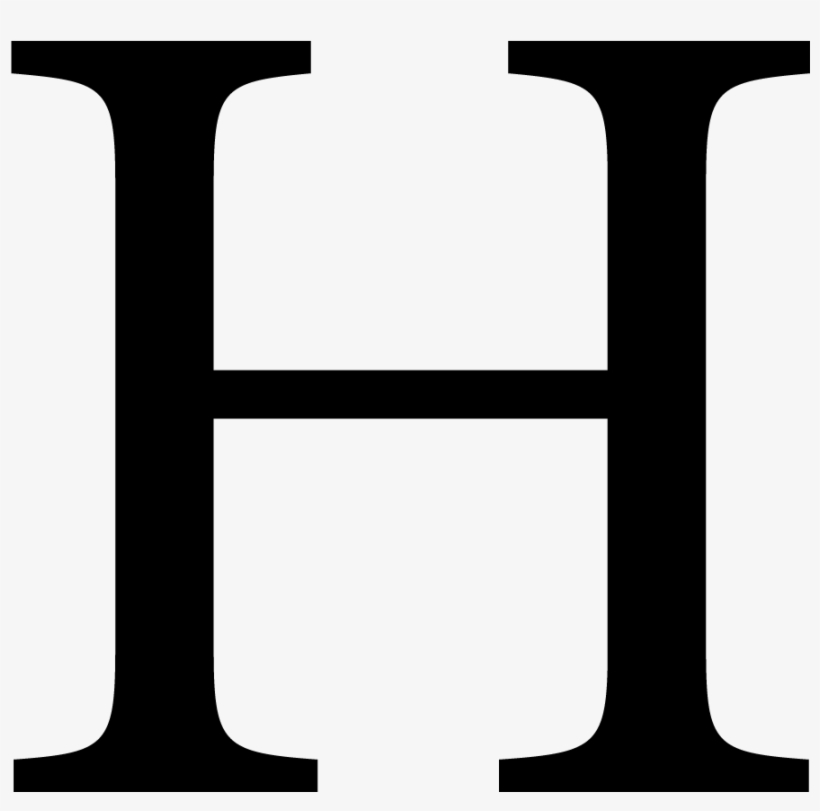 H Letter Png Hd Image - Baskerville H, transparent png #9348785