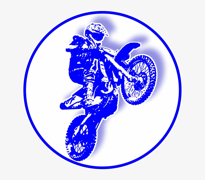 Free Photo Motocross Dirt Bike Motorcycle Crosser Decal - Motocross Madness Png, transparent png #9349834