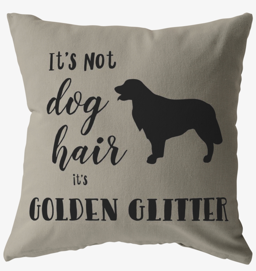 Load Image Into Gallery Viewer, Golden Retriever Funny - Cushion, transparent png #9350052