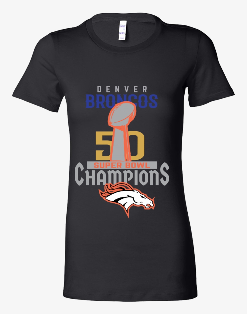 Denver Broncos Superbowl 50 Championship Shirt Collection - Denver Broncos, transparent png #9350281