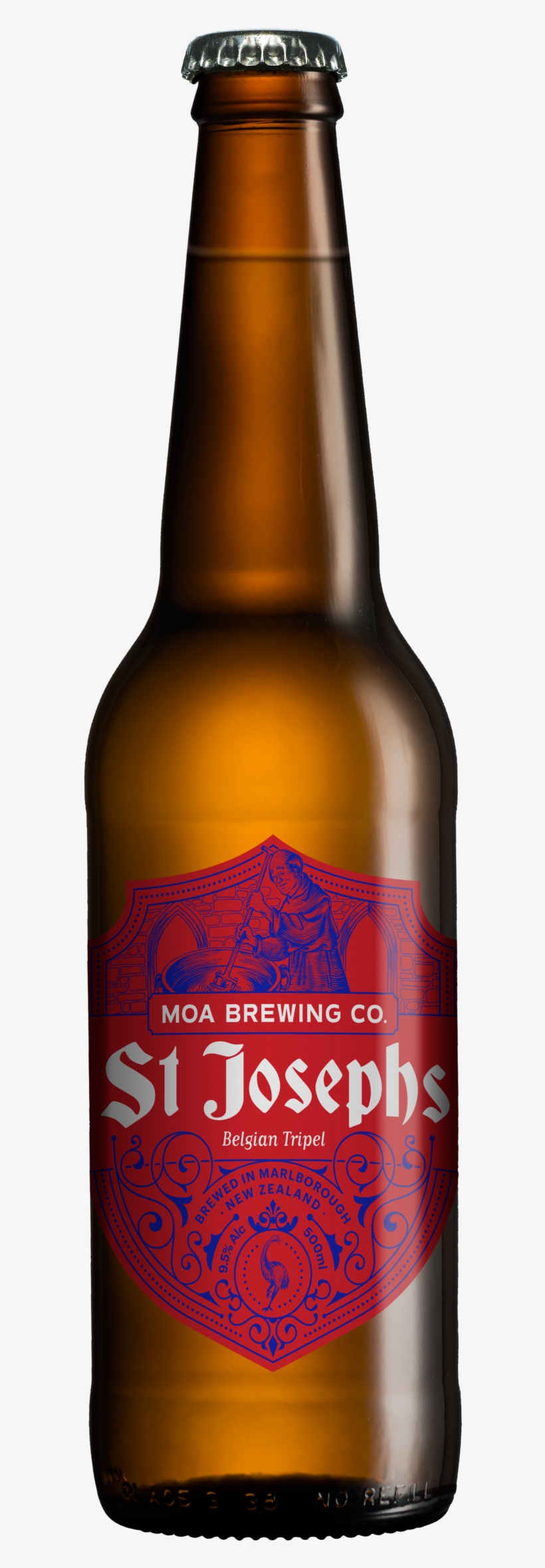 Moa St Joesphs 500ml Bottle - Southern Alps White Ipa, transparent png #9350452