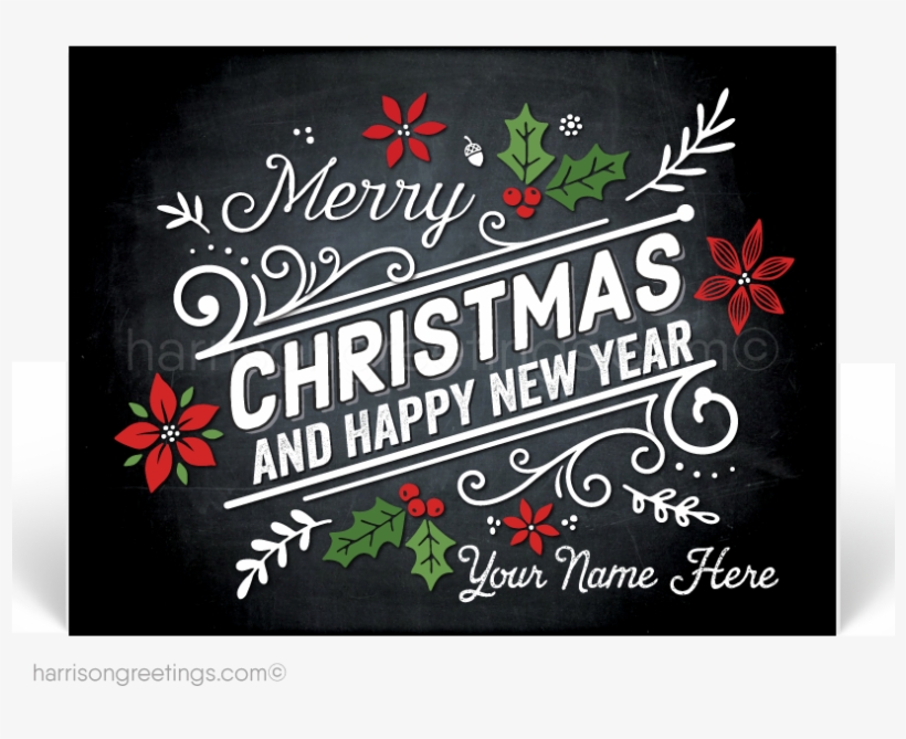 Happy Holidays Postcard For Business - Merry Christmas Card Customers, transparent png #9350455