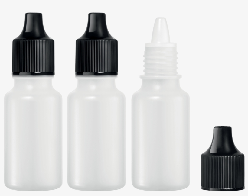3 Empty Dropper Bottles 10ml - Blank Eye Drop Bottle, transparent png #9350727