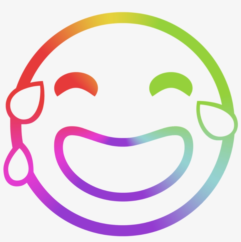Posted 3 Months Ago With 79 Noteslaughing Emoji Transparent - Smiley, transparent png #9350773