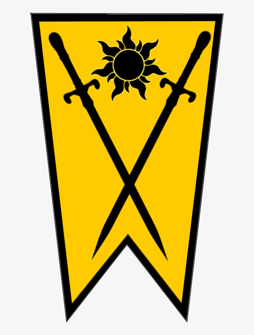 Sun Sword Banner Crest Free Transparent Png Download Pngkey