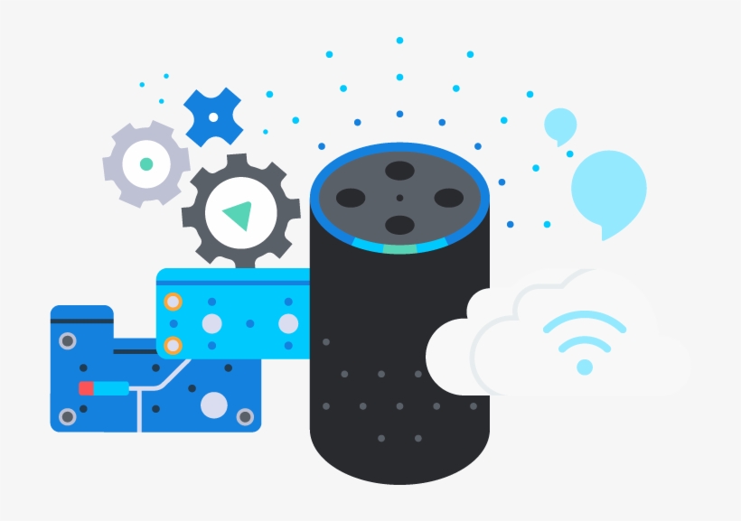 Whats New In The Alexa Skills Kit - Amazon Echo Illustration, transparent png #9352281
