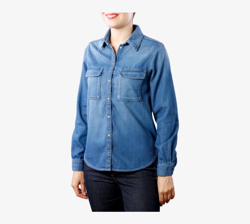 Pepe Jeans Nina Medium Used Denim - Girl, transparent png #9352317