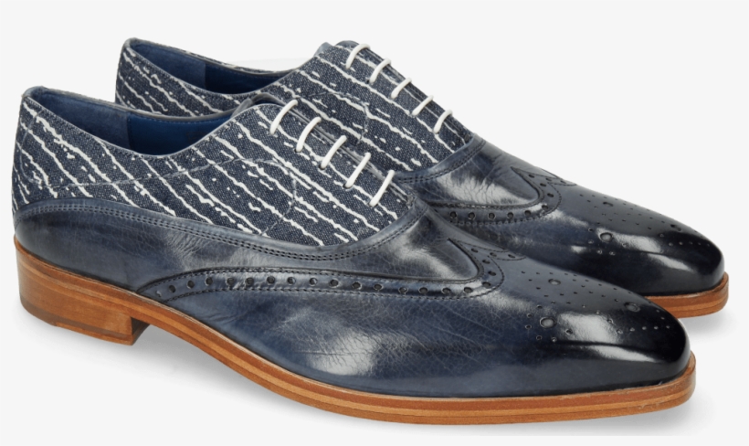 Oxford Shoes Lewis 4 Moroccan Blue Denim - Slip-on Shoe, transparent png #9352321