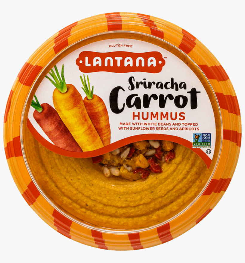Hummus Png - Lantana Sriracha Carrot Hummus, transparent png #9352432