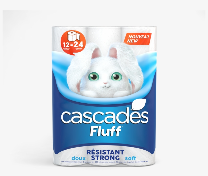 Cascade Fluff Toilet Paper, transparent png #9352878