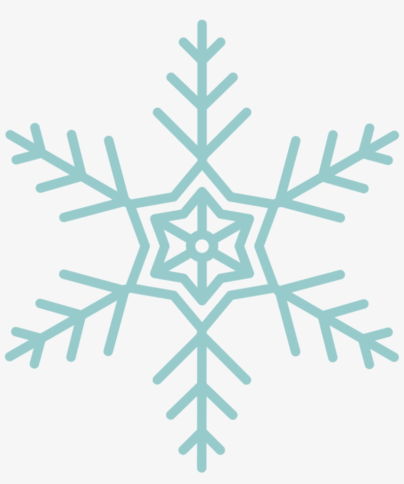 Snowflake - Winter Icon Png, transparent png #9352925