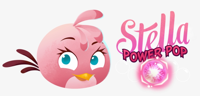 Stella - Angry Birds Pop!, transparent png #9353424