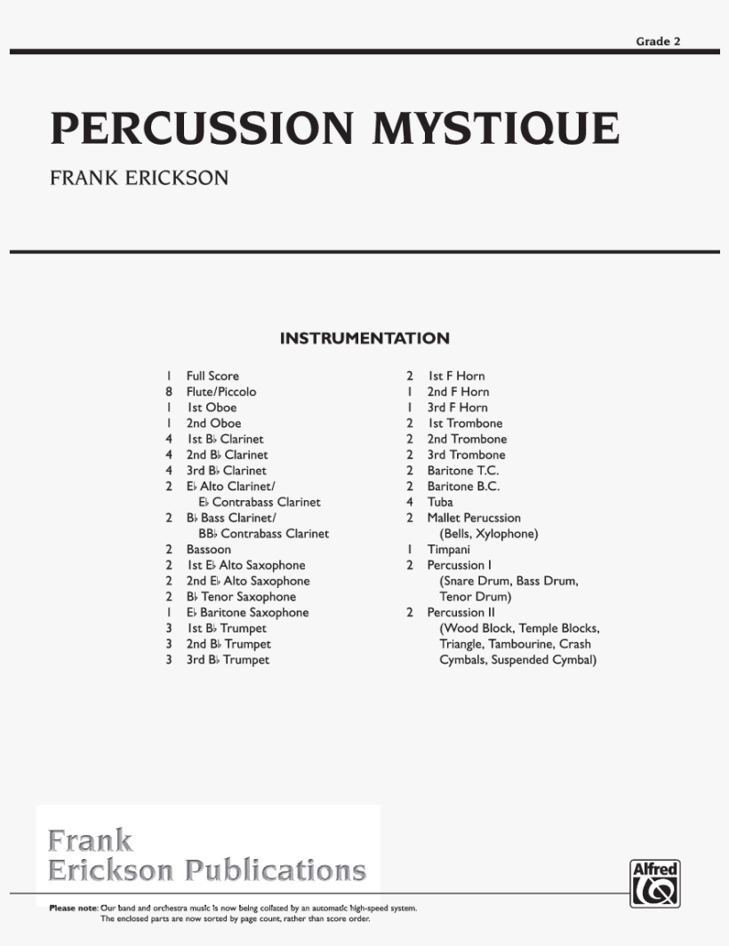 Percussion Mystique Thumbnail Percussion Mystique Thumbnail - Music For The Royal Fireworks Concert Band, transparent png #9354769