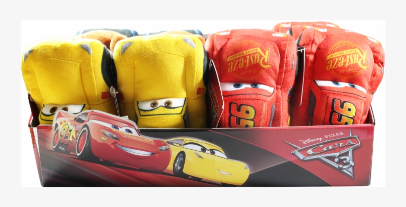 Disney Cars 3 Plush 4 Assorted - Car, transparent png #9354903