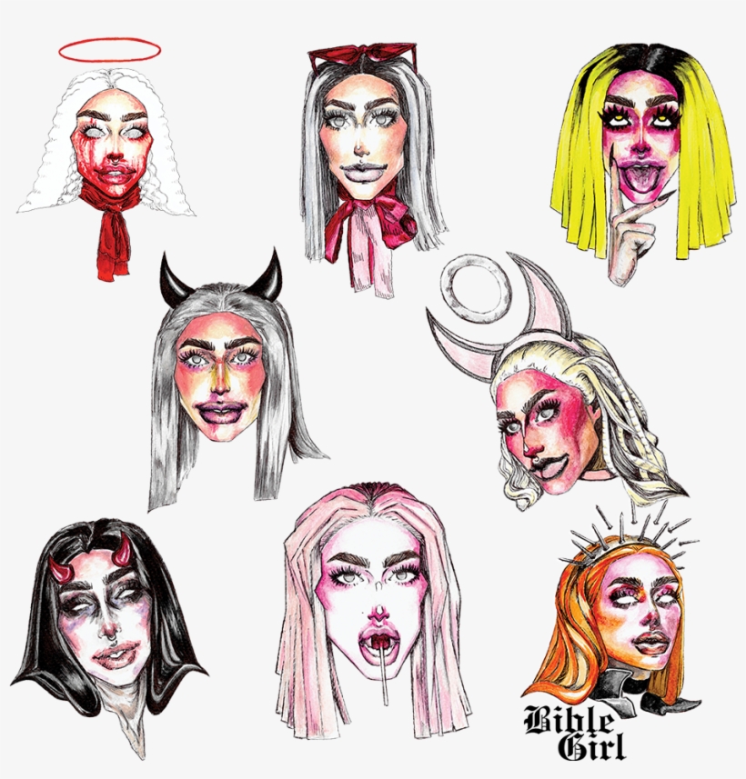5" Temporary Tattoo 8 Pack - Illustration, transparent png #9355388