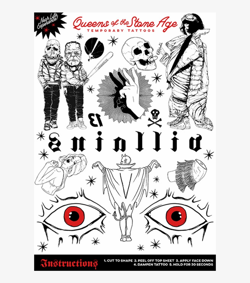 Queens Of The Stone Age - Poster, transparent png #9355395