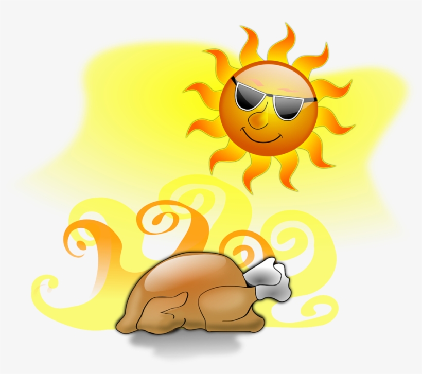 Get High With The Turkey This Thanksgiving - Summer Sun Clip Art, transparent png #9355551