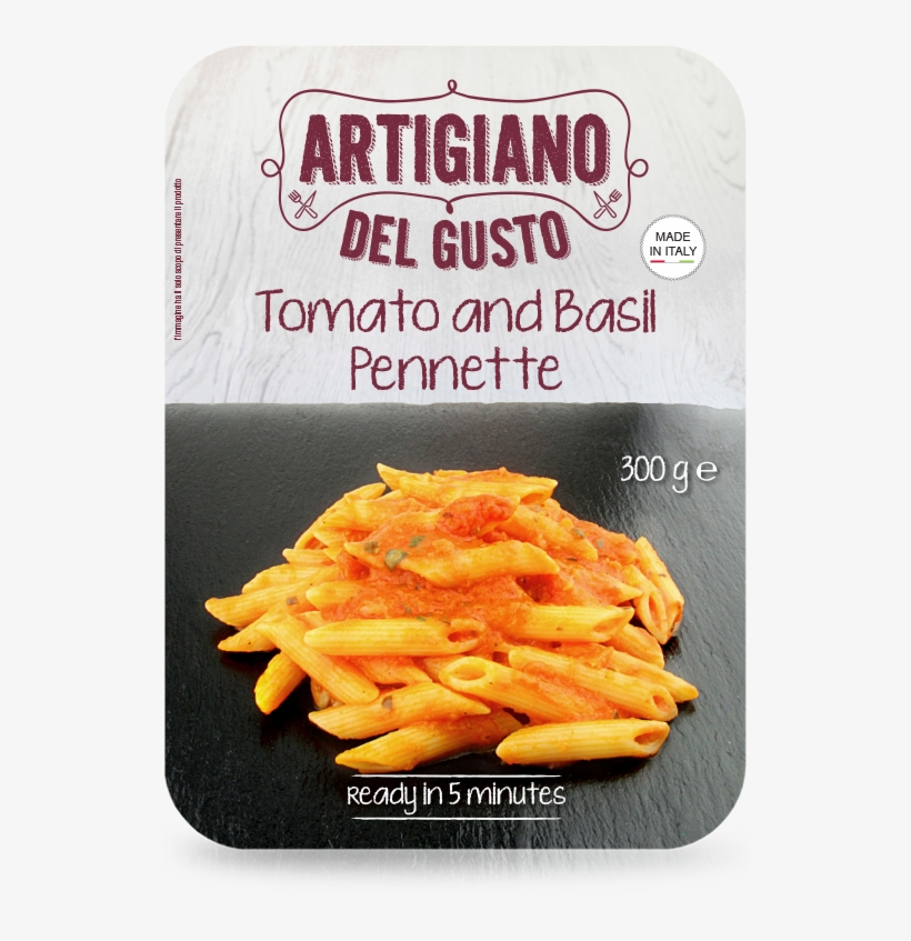 Tomato And Basil Pennette - Junk Food, transparent png #9355556