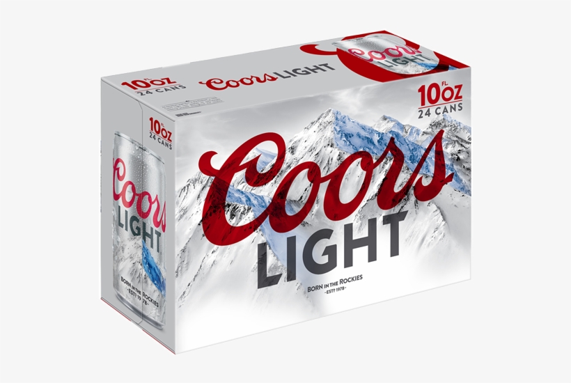 Coors Light - Carton, transparent png #9356170
