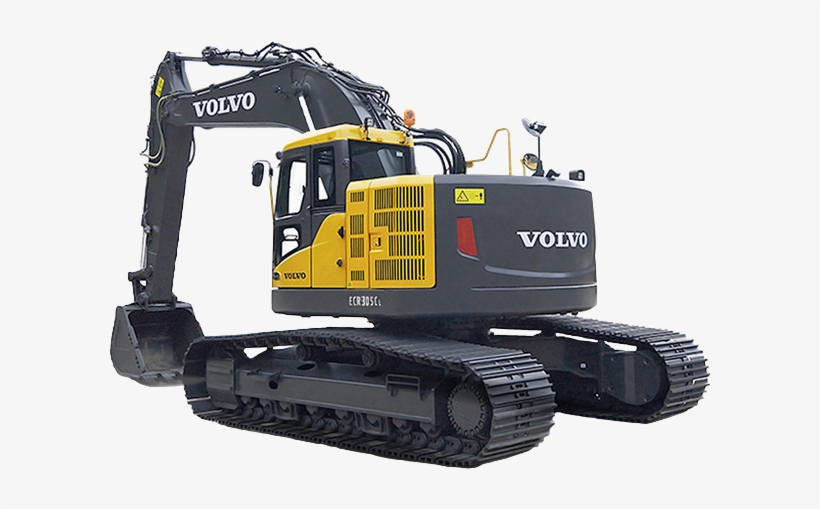 Volvo Ecr305c Crawler Excavator, transparent png #9356339
