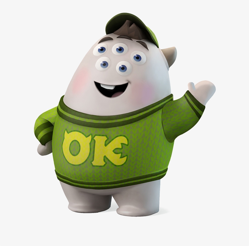 Name, Scott Squibbles - Monsters University Characters Squishy, transparent png #9356432