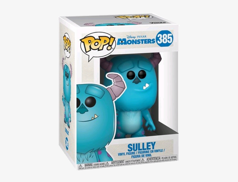 Sulley Pop Vinyl Figure - Pop Vinyl, transparent png #9356522